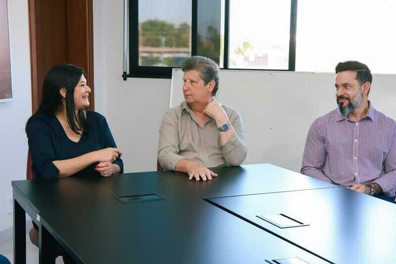 Imagem de compartilhamento para o artigo Rose Modesto visita Chapadão do Sul e ouve secretários sobre desafios e projetos do município da MS Todo dia